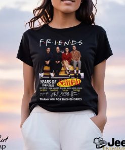 Friends 34 Years Of 1989 – 2023 Seinfeld Thank You For Memories T Shirt