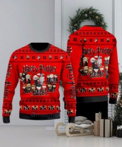 Friends Harry Potter Ugly Christmas Sweater 3D Printed Men And Women Holiday Gift For Xmas