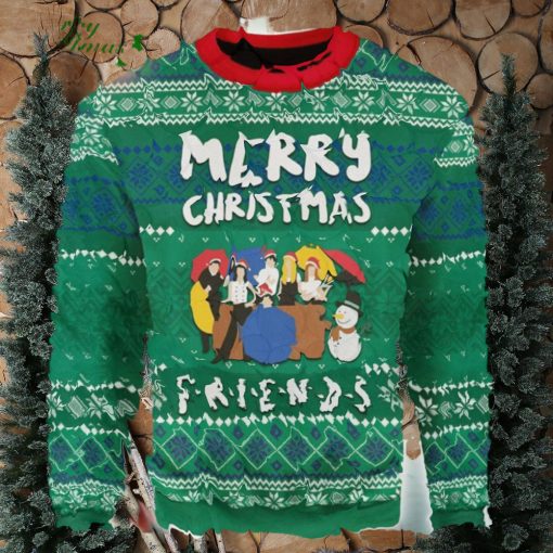 Friends Merry Christmas Ugly Christmas Sweater