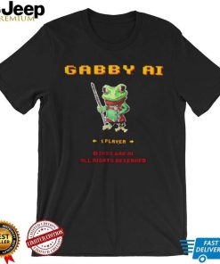 Frog Gabby AI 2023 game shirt