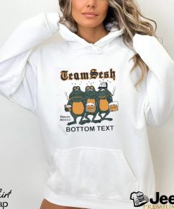 Froggy ringer team sesh cancun Mexico bottom text t shirt