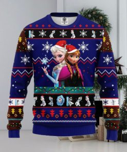 Frozen Ugly Christmas Sweater Blue Ideas For Men Women