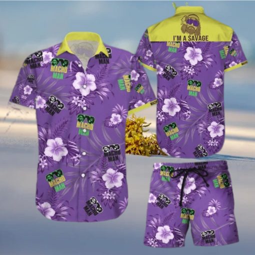 Macho Man I Am Savage Hawaiian Shirt