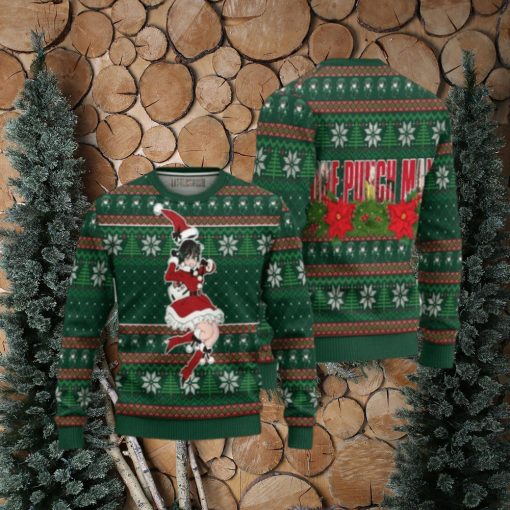 Fubuki Anime Ugly Christmas Sweater Custom One Punch Man Xmas Gift