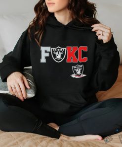 Fukc Las Vegas Raiders And Kansas City Chiefs Shirt