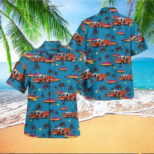 Fundraiser Martinburg  West Virginia  Baker Heights Volunteer Fire Departt Hawaiian Shirt