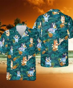 Funny Bluey Aloha Hawaiian Beach Shirts Thoughtful Personalized Gift For The Whole Family