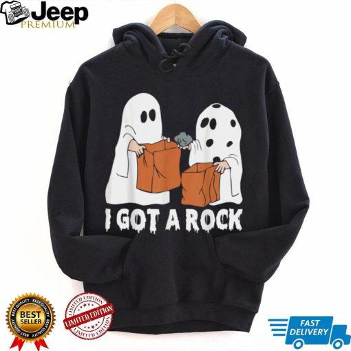 Funny Boo Ghost Scary I Got A Rock Halloween T Shirt