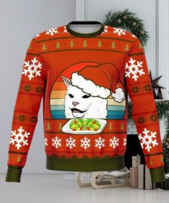 Funny Cat Meme Ugly Christmas Sweater