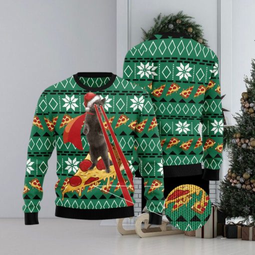 Funny Cat Ugly Christmas Sweater