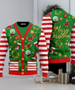 Funny Christmas Cardigan Style Ugly Christmas Sweater For Men And Women