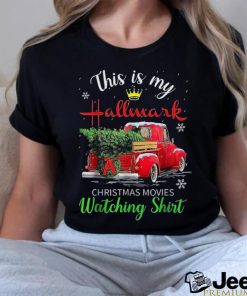 Funny Christmas Hallmark Movie Watching T Shirt