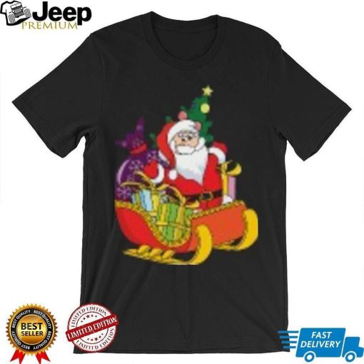 Funny Cool Cute Santa Claus Christmas Xmas Gifts’ Men’s V Neck T Shirt