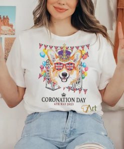 Funny Coronation Day 2023 Coronation King Charles III Corgi Dog Shirt