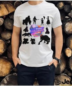 Funny Disneyland Disney Characters Bundle Silhouette shirt