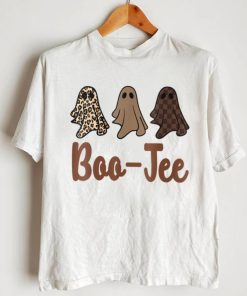 Funny Fall Halloween Ghost Boujee Boo Jee Spooky Season Cute T Shirt