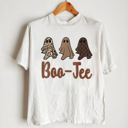 Funny Fall Halloween Ghost Boujee Boo Jee Spooky Season Cute T Shirt