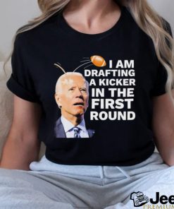 Funny Fantasy Confused Drafting Kicker Football Draft Party Shirt