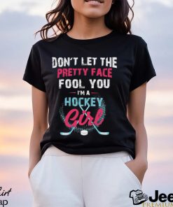 Funny Girl Ice Hockey Shirt