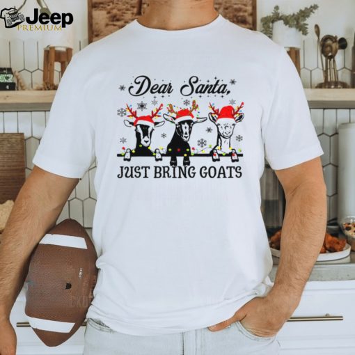 Funny Goat Christmas T shirt