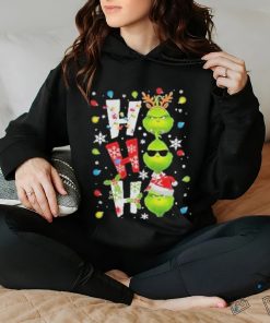 Funny Grinch Ho Ho Ho Christmas Shirt