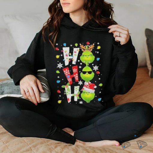 Funny Grinch Ho Ho Ho Christmas Shirt