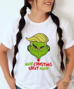 Funny Grinch Trump make Christmas great again 2023 Shirt