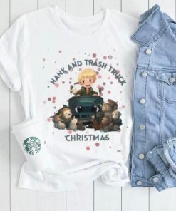 Funny Hank and Trash Truck Christmas T Shirt