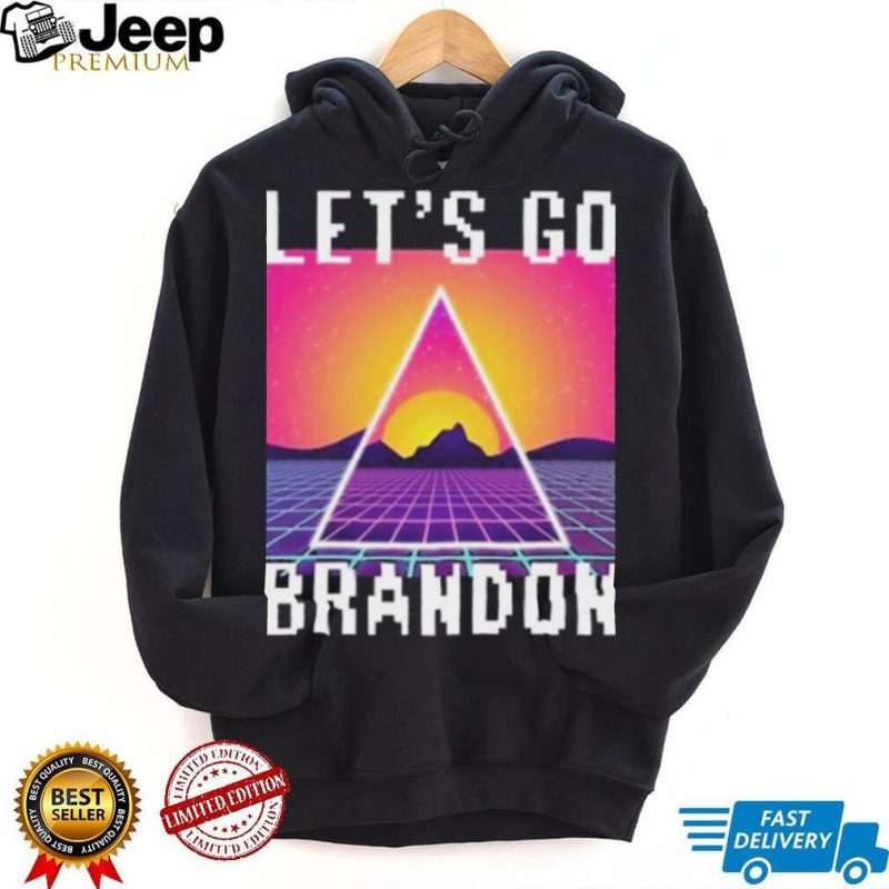 Funny Let’s Go Brandon Vintage Sunset T Shirt