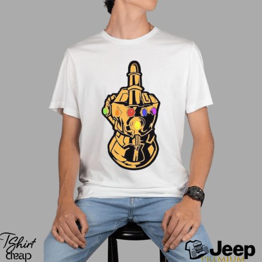 Funny Marvel Middle Finger Shirt Disney Trip Thanos T Shirt Unisex