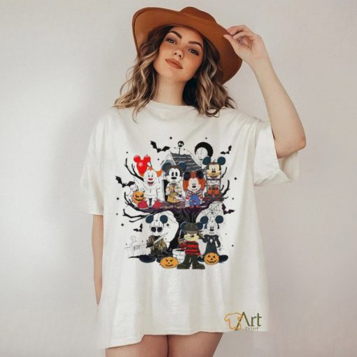 Funny Mickey And Friends Horror Halloween 2023 shirt