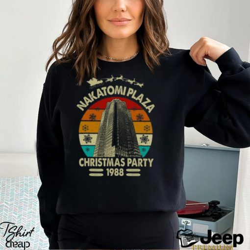 Funny Nakatomi Plaza Christmas Party 1988 Holiday Unisex T Shirt