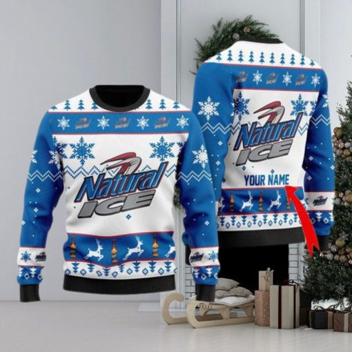 Funny Natural Ice Personalized Ugly Christmas Sweaters