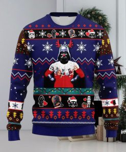 Funny Reindeer Darth Vader Star Wars Ugly Christmas Sweater Holiday For Men And Women