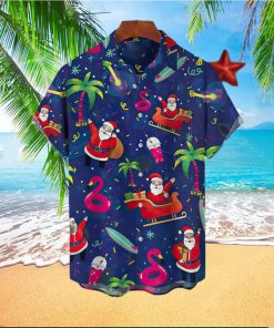 Funny Santa Claus Hawaiian Shirt