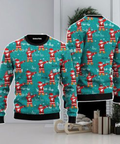 Funny Santa Dabbing Pattern Christmas Unisex Ugly Sweater