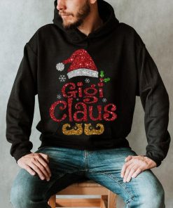 Funny Santa Gigi Claus Christmas Family Gifts T shirt