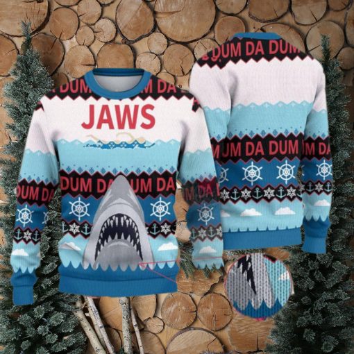 Funny Shark Santa Holiday Pullover