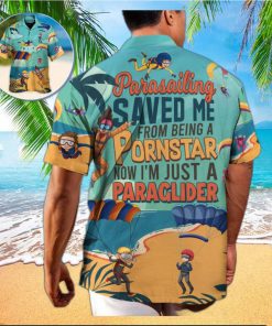 Funny Shark Surfing Life Is Simple Just Add Water Hawaiian Shirt