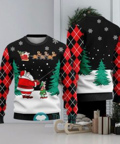 Funny Special Delivery Santa Ugly Christmas Sweater Black Gift For Men And Women