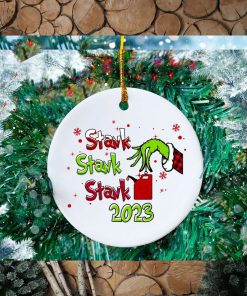 Funny Stank 2023 Grinch Christmas Ornament