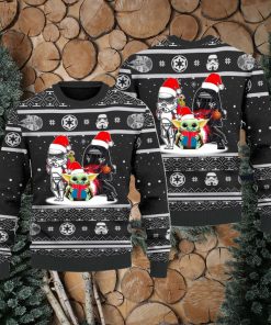 Funny Star Family 3D Ugly Christmas Sweater Galaxy Hero Gift Galaxy Hero Santa Gift for men Women