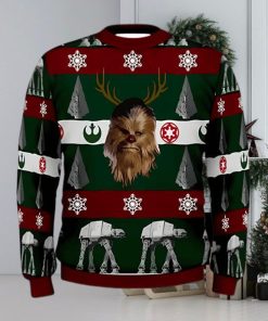 Funny Star Wars Chewbacca Ugly Christmas Sweater