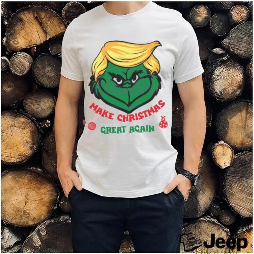 Funny Trump Grinch Make Christmas Great Again T shirt