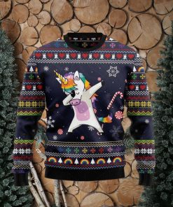 Funny Unicorn Dab Ugly Christmas Sweater Unicorn Shirt