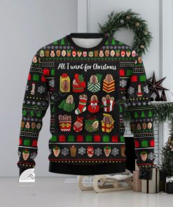 Funny Vagina All I Want For Christmas Ugly Christmas Sweater