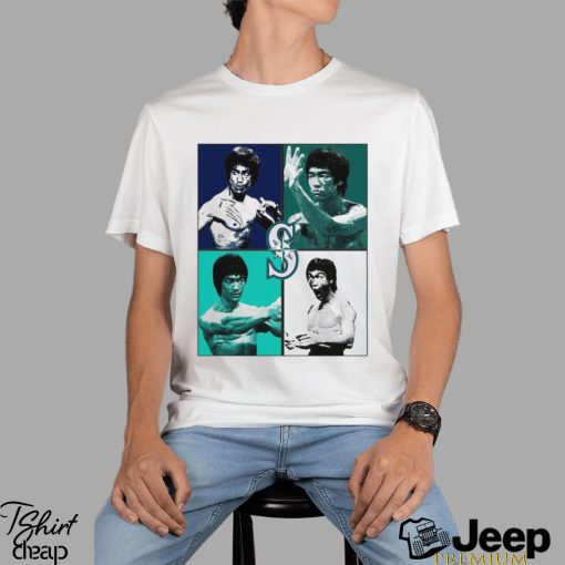 Funny bruce lee night seattle mariners shirt