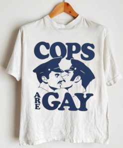 Funny cops are gay LGBT t shirt