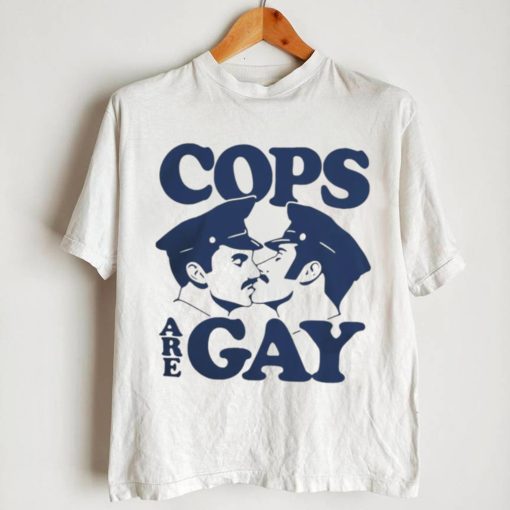 Funny cops are gay LGBT t shirt