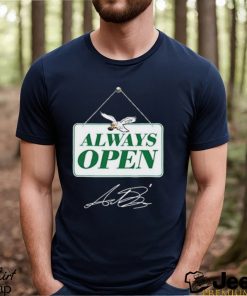 Funny eagles Always Open Shirt